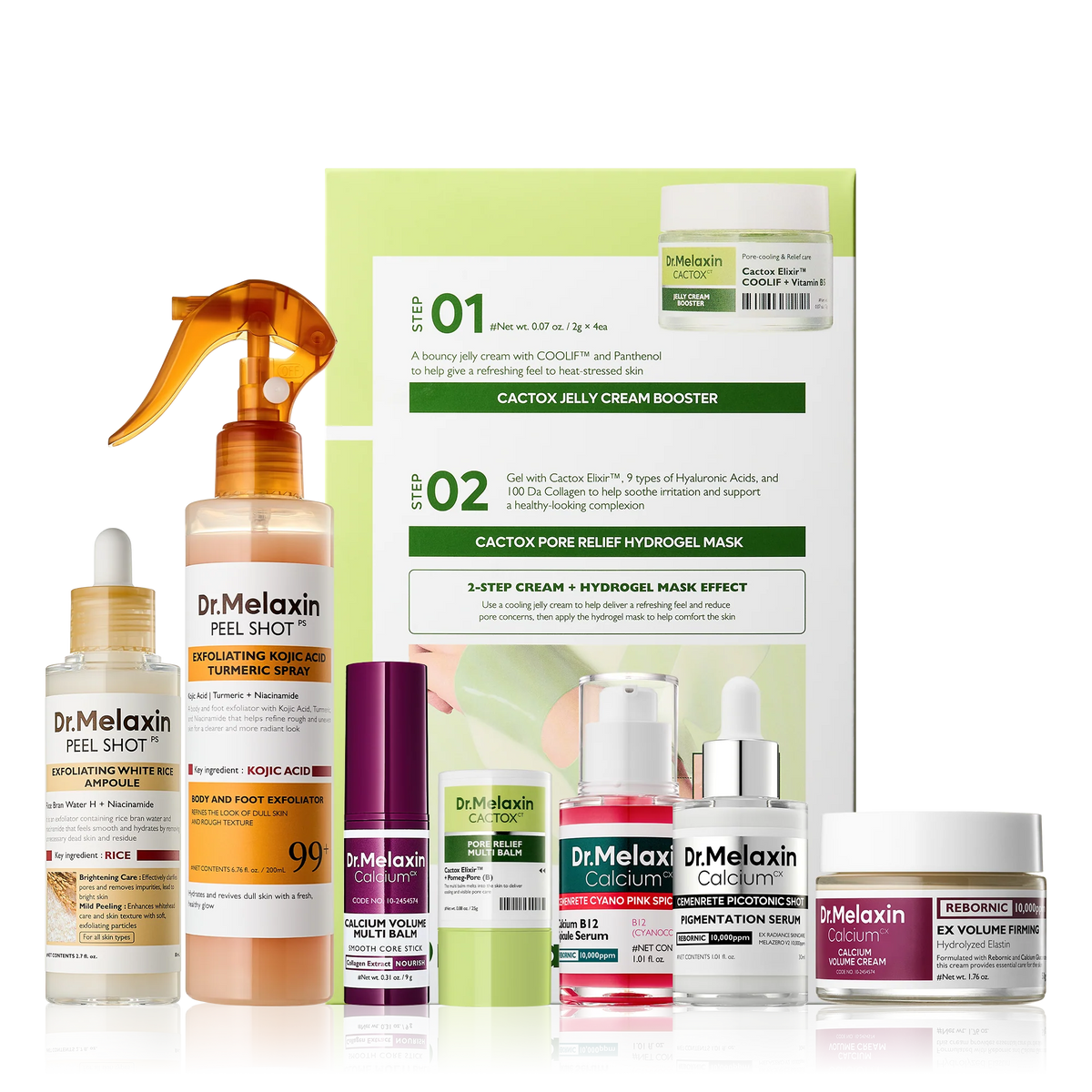 8-Step Collagen Glow Lift Set