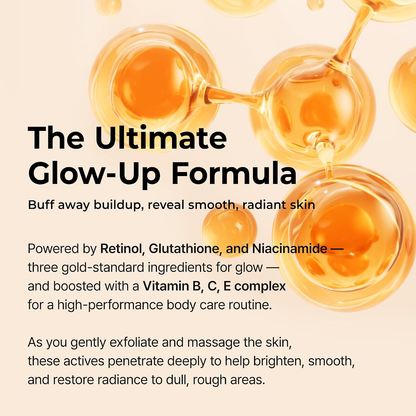 Dr.Melaxin body & face peel shot duo glow black rice peeling ampoule kojic acid & turmeric spray