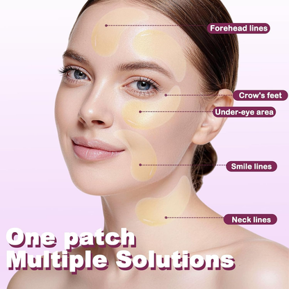 Calcium Volume Multi Balm Stick + Eye patch 60ea + Calcium Eye Cream, Collagen Boosting, Wrinkle Smoothing, Firming & Eye Hollow Plumping Eye Treatment,Hydrating, Anti-Aging & Travel Friendly - 1 Pack