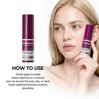 Dr.melaxin Calcium Firming Duo Set - Intense Firming Face Cream + Collagen Multi Balm Stick, Korean Skincare for Sagging Skin, Wrinkles, Dark Circles & Volume Loss, Niacinamide Adenosine, 2 Piece Bund