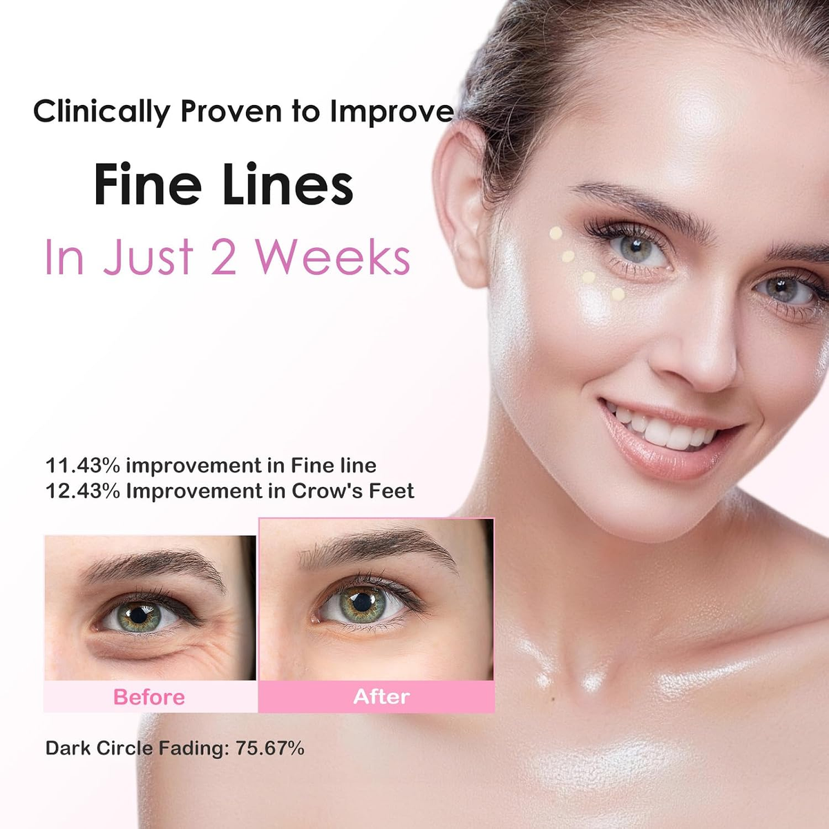 Calcium Volume Multi Balm Stick + Eye patch 60ea + Calcium Eye Cream, Collagen Boosting, Wrinkle Smoothing, Firming & Eye Hollow Plumping Eye Treatment,Hydrating, Anti-Aging & Travel Friendly - 1 Pack