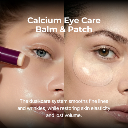 Dr.melaxin Calcium Firming Duo Set - Intense Firming Face Cream + Collagen Multi Balm Stick, Korean Skincare for Sagging Skin, Wrinkles, Dark Circles & Volume Loss, Niacinamide Adenosine, 2 Piece Bund
