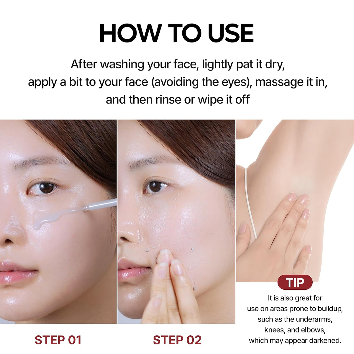 Dr.Melaxin Body & Face Peel Shot Duo Glow Rice Peeling Ampoule Kojic Acid & Turmeric spray