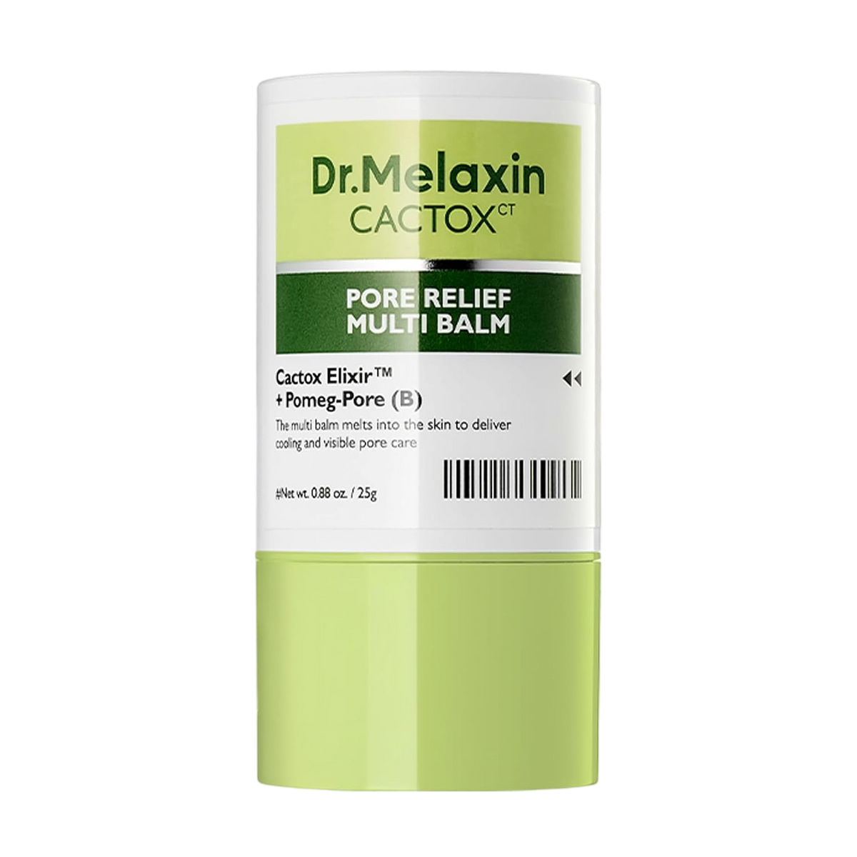 Dr.Melaxin Cactox Pore Relief Multi Balm Stick – Zinc PCA & ADENOSINE Cooling & De-Puffing Face Balm for Enlarged Pores & Puffy Skin, Pore Minimizing with Cactus Extract, Korean Skincare, 0.88 oz